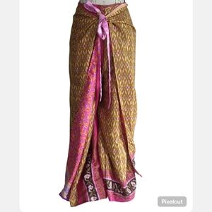 Earthbound Silk Wrap Pants.